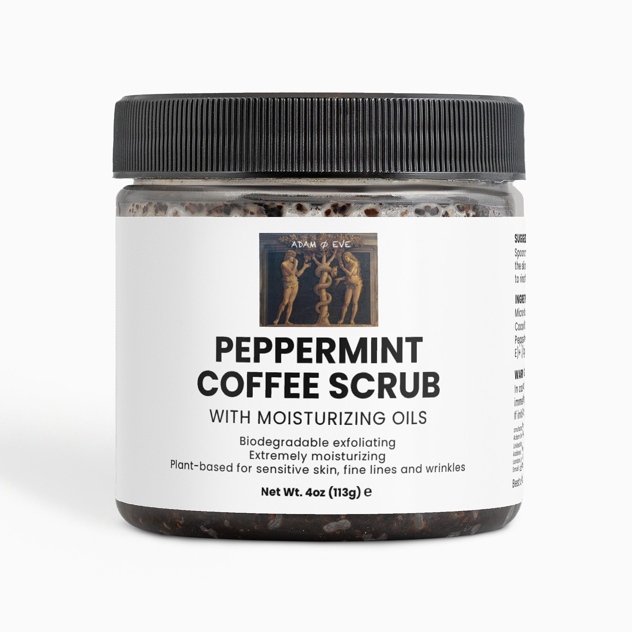 Peppermint Coffee Scrub