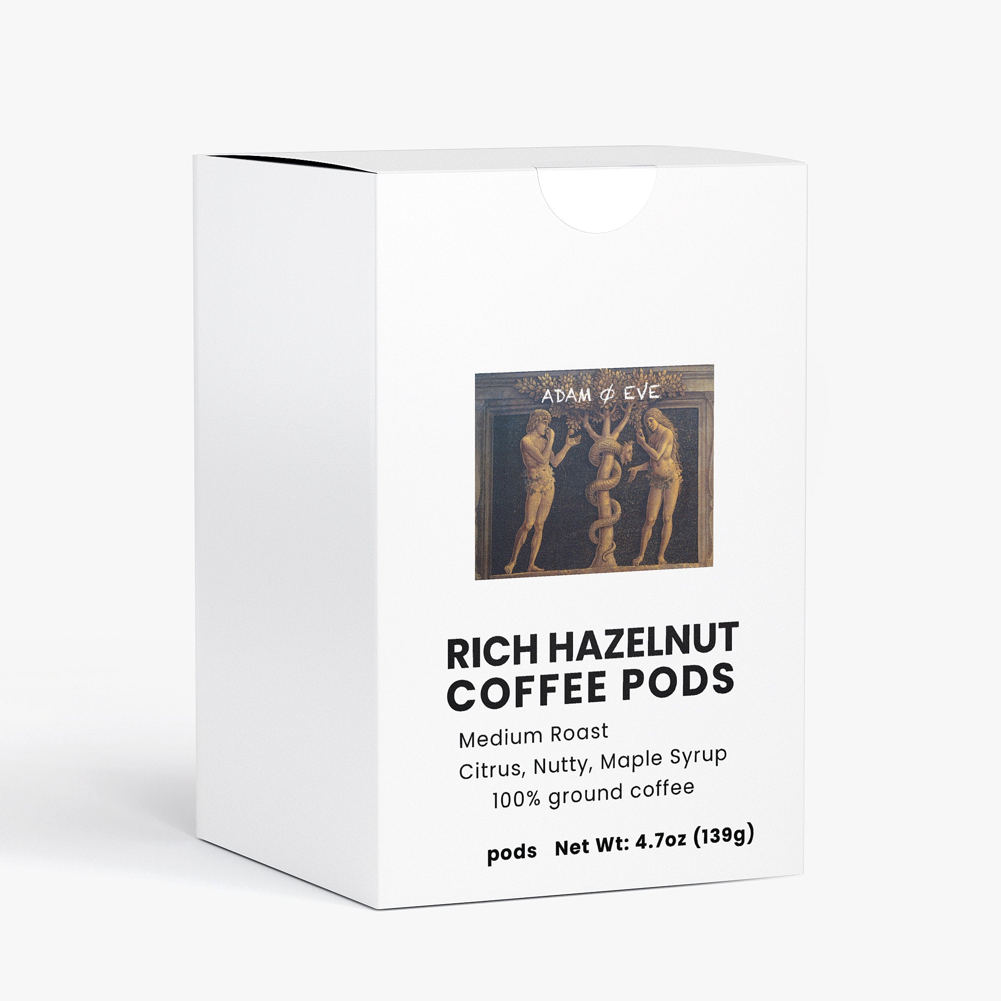 Rich Hazelnut Coffee Pods (Medium Roast)