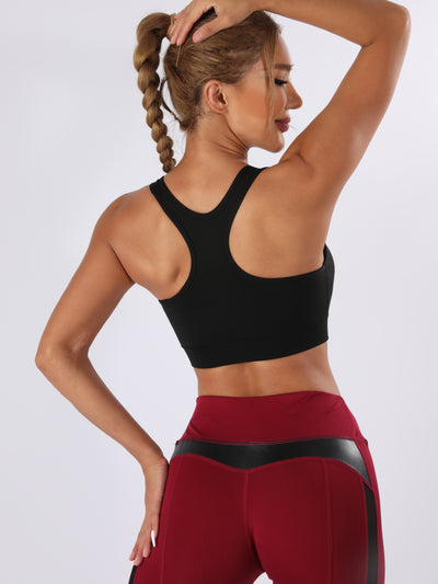 Women'S High Waist Hip Lifting Leggings, Quick Dry Polyester & Spandex Blend, Elastic Waistband, Contrast Mesh Detail, All-Season Sports Yoga Pants, Knit Fabric, 220g/m², Solid Color, Long Length