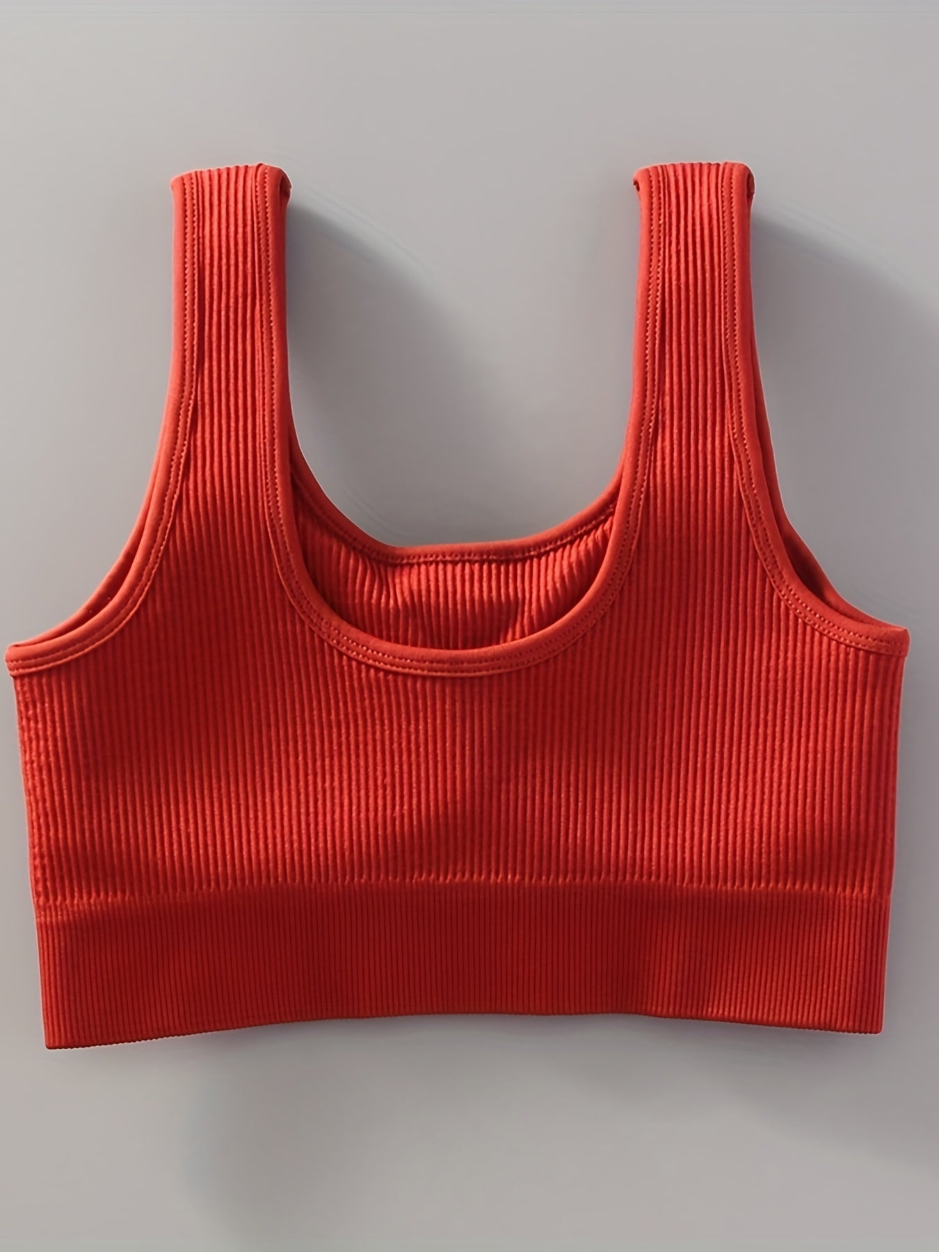 2pcs Women'S Breathable Seamless Yoga Leggings & Bra Set - High-Stretch Ribbed Gym Workout Shorts with Bra, Moisture-Wicking Athletic Outfit for Running, Pilates