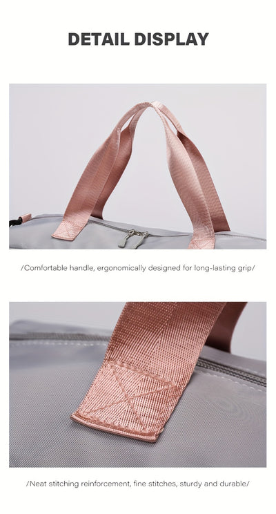 Women's Crossbody Bag, Outdoor Sports Fitness Bag, Weekend Luggage Bag, Yoga Bag, Multi-Pocket Short Trip Handbag