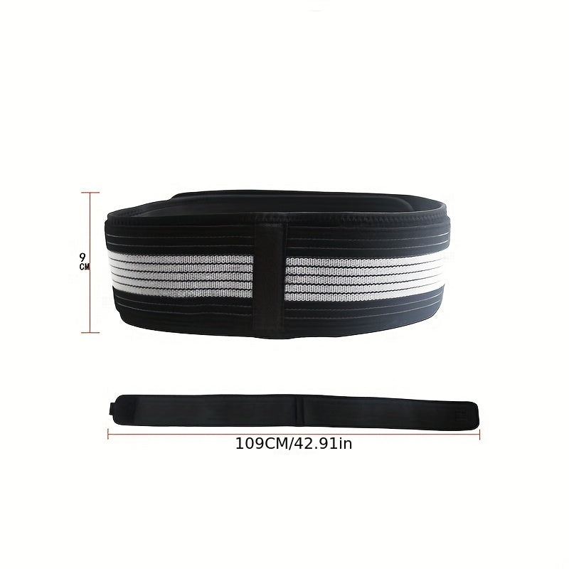 Adjustable Sacroiliac Hip Belt - Elastic Lower Back Support Brace for Men and Women, Polyester, Hand-Wash Only, Pelvis Lumbar Relaxation, Fitness & Yoga Wear