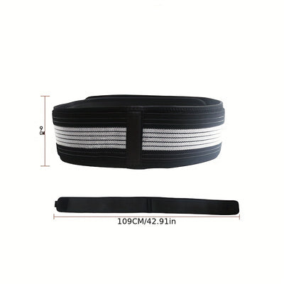Adjustable Sacroiliac Hip Belt - Elastic Lower Back Support Brace for Men and Women, Polyester, Hand-Wash Only, Pelvis Lumbar Relaxation, Fitness & Yoga Wear