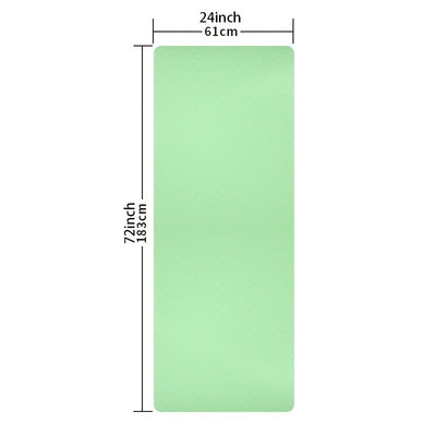 1pc Non-Slip TPE Yoga Mat - Lightweight, Quiet Exercise & Fitness Mat for Home Workouts