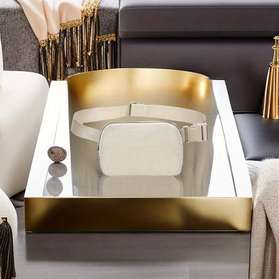 Unisex 1L Adjustable Yoga Waist Pack - High-Quality Nylon with Zipper Closure, Lightweight Crossbody Chest Bag for Travel, Hiking & Casual Sports - Multi-Functional Storage for Phone, Cosmetics, Essentials, Travel Accessory,