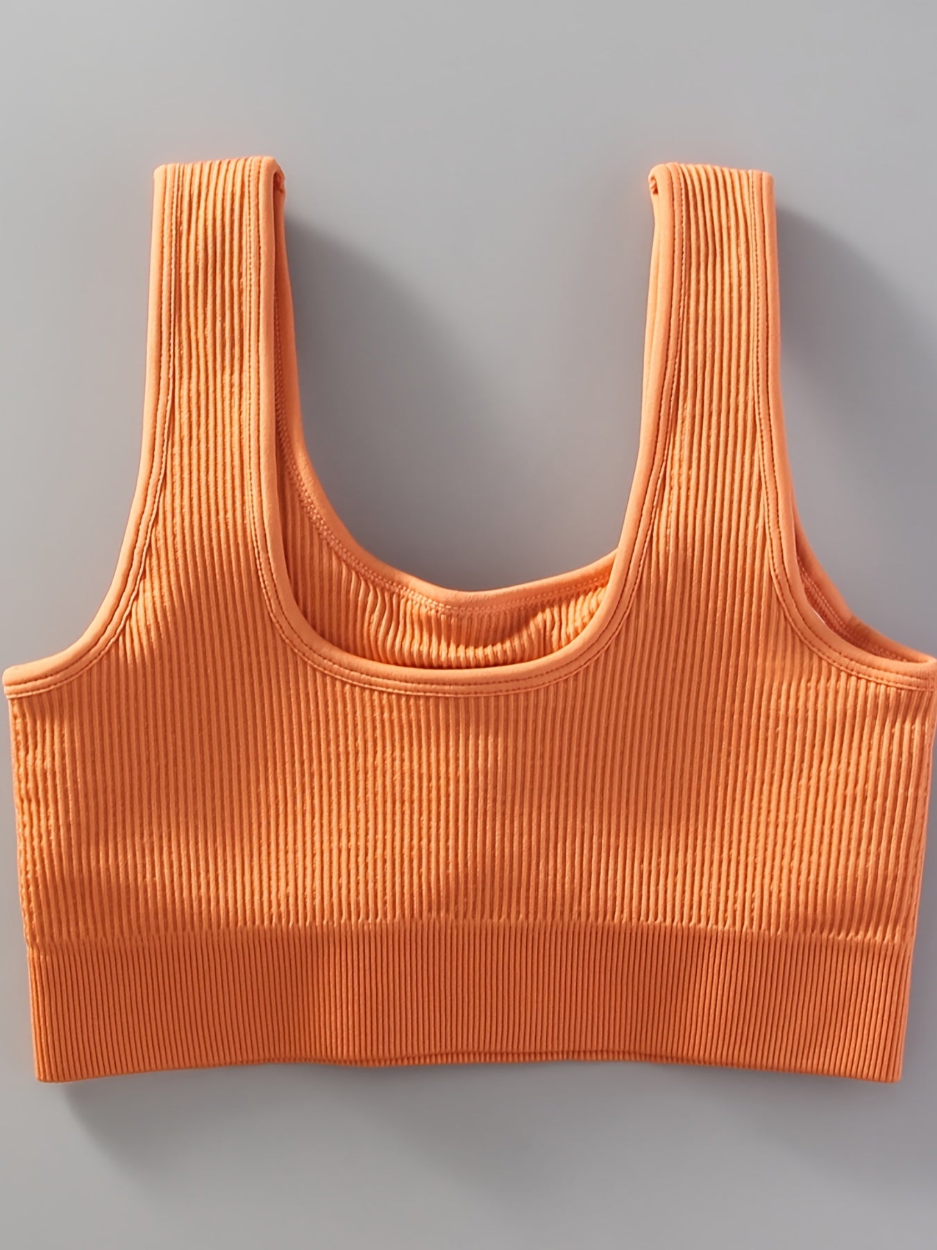 2pcs Women'S Breathable Seamless Yoga Leggings & Bra Set - High-Stretch Ribbed Gym Workout Shorts with Bra, Moisture-Wicking Athletic Outfit for Running, Pilates