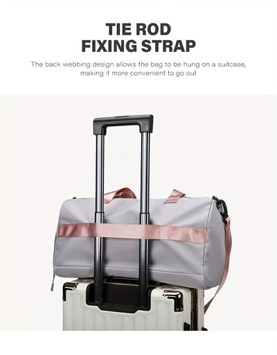 Women's Crossbody Bag, Outdoor Sports Fitness Bag, Weekend Luggage Bag, Yoga Bag, Multi-Pocket Short Trip Handbag