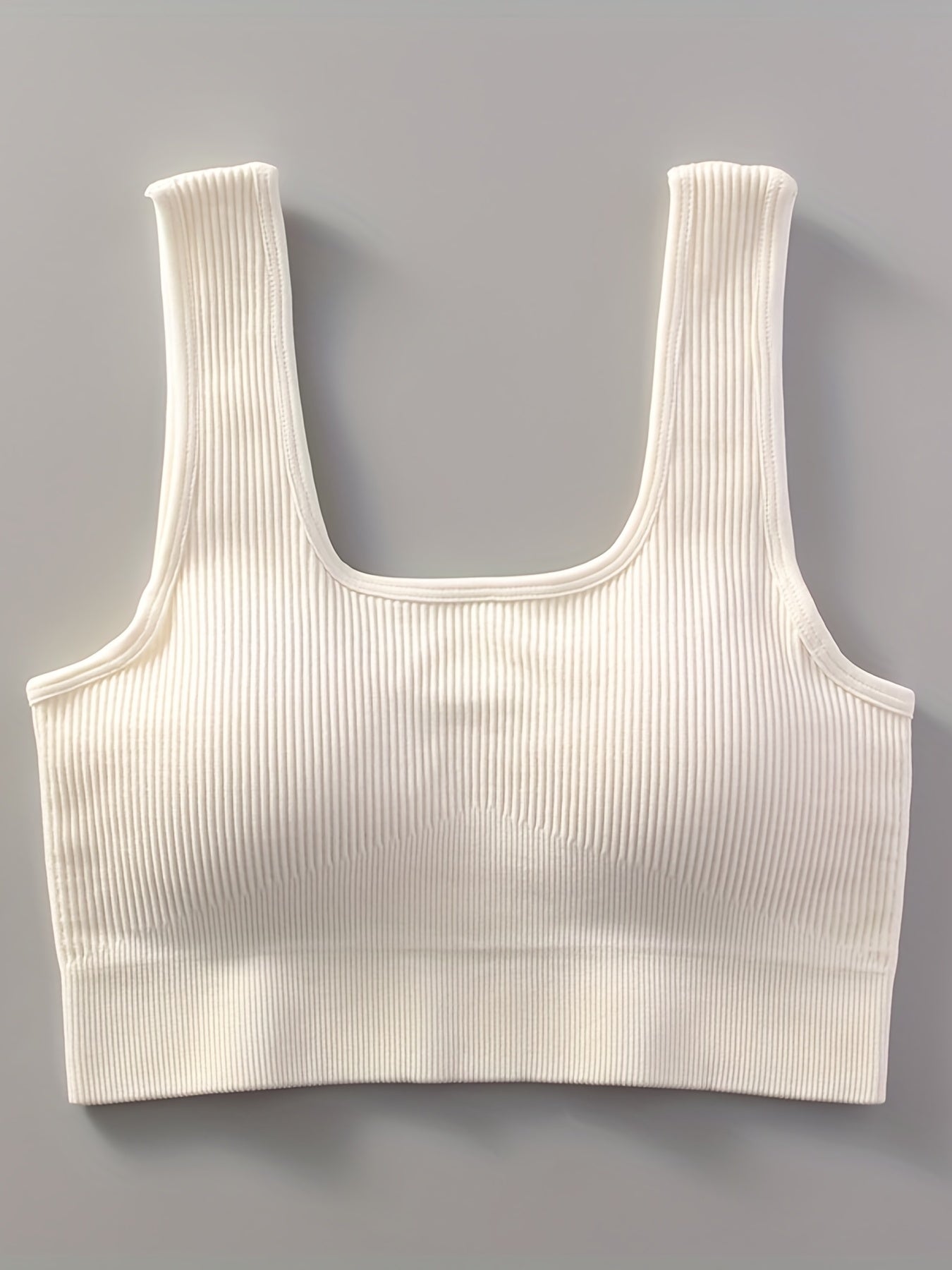 2pcs Women'S Breathable Seamless Yoga Leggings & Bra Set - High-Stretch Ribbed Gym Workout Shorts with Bra, Moisture-Wicking Athletic Outfit for Running, Pilates