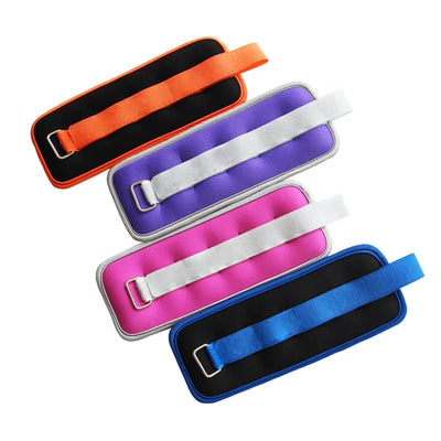 Customizable 0.25kg-2kg Iron and Fabric Fitness Weight for Exercise and Yoga Training Ankle and Wrist Size