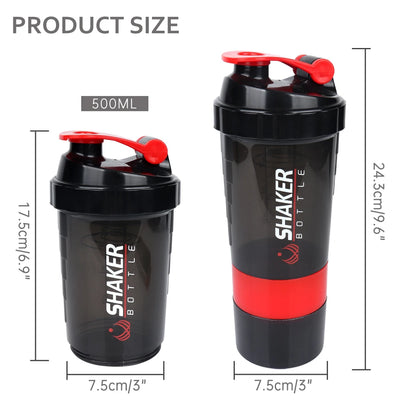 B30-0062 Hot Selling Products 2023 Amz Protein Blender Gym Shaker Bottle Cup BPA Free Custom Logo Shake Bottle