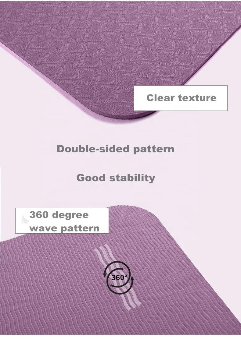 TPE  Eco Friendly Yoga Mat for Sale