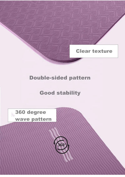 TPE  Eco Friendly Yoga Mat for Sale