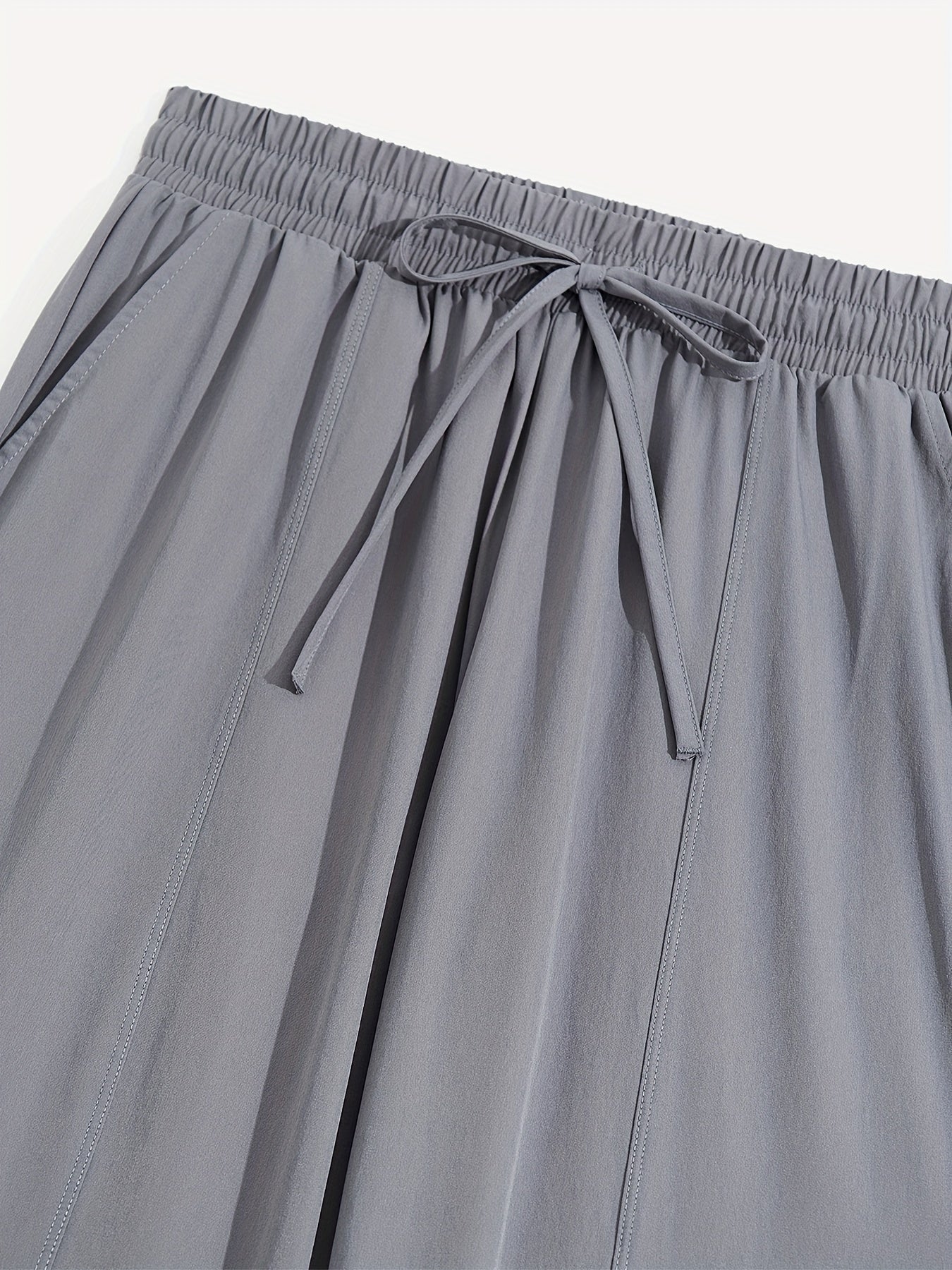 Stretchy Comfort Fit Joggers - Quick Drying, Slant Pockets, Elastic Waistband, Breathable, Moisture-Wicking, Womens Activewear for Fitness, Yoga, Running, and Outdoor Activities