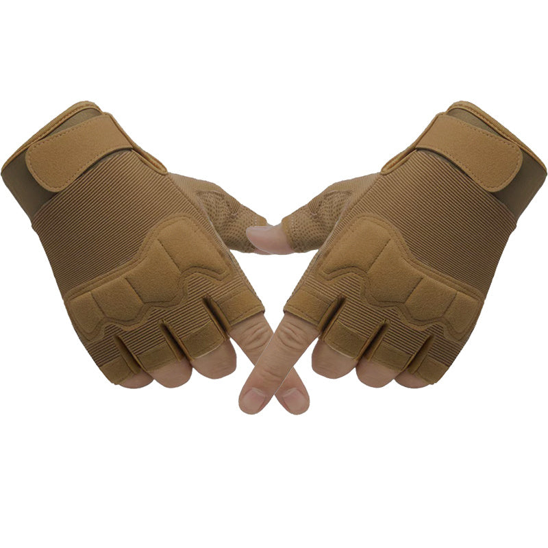 [For Men & Women Half-finger Gloves] Half-finger Gloves For Men And Women For Sports, Cycling, Fitness, Outdoor Activities, Fishing