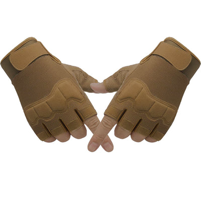 [For Men & Women Half-finger Gloves] Half-finger Gloves For Men And Women For Sports, Cycling, Fitness, Outdoor Activities, Fishing