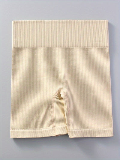 2pcs Women'S Breathable Seamless Yoga Leggings & Bra Set - High-Stretch Ribbed Gym Workout Shorts with Bra, Moisture-Wicking Athletic Outfit for Running, Pilates