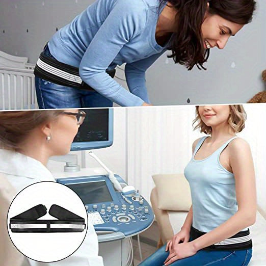 Adjustable Sacroiliac Hip Belt - Elastic Lower Back Support Brace for Men and Women, Polyester, Hand-Wash Only, Pelvis Lumbar Relaxation, Fitness & Yoga Wear