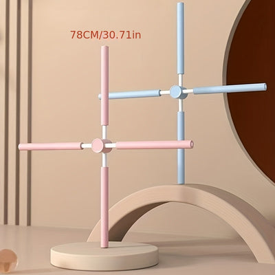 Yoga Stick Zen Yoga Posture Stick with Chest and Back Bar, PP Material, for Pilates and Yoga Exercises