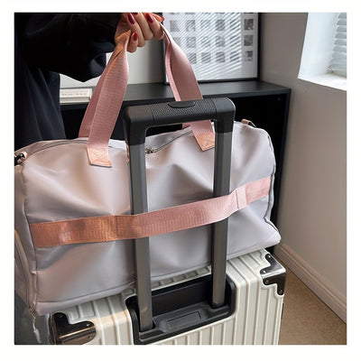 Women's Crossbody Bag, Outdoor Sports Fitness Bag, Weekend Luggage Bag, Yoga Bag, Multi-Pocket Short Trip Handbag